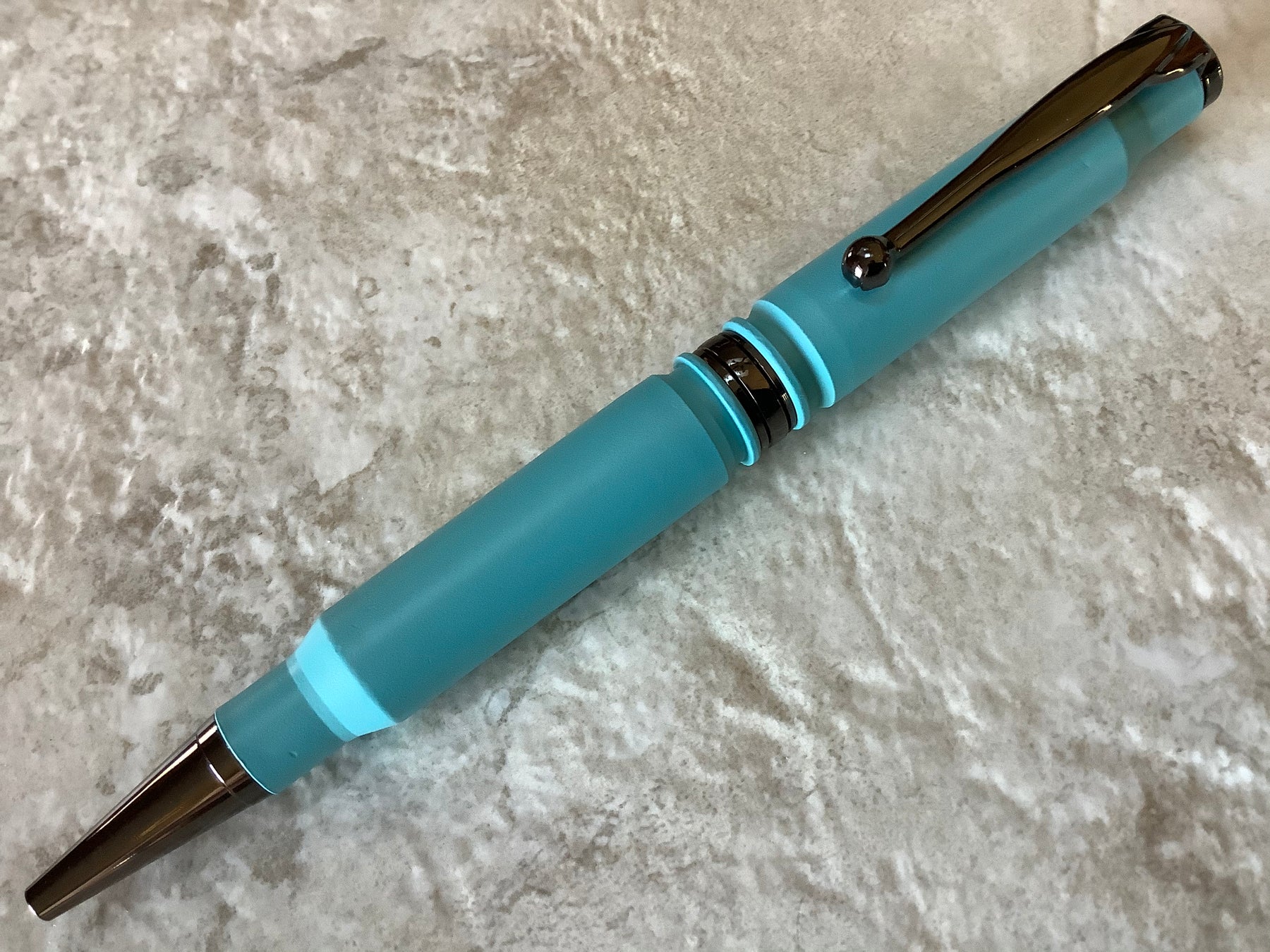 Raspberry Pen .308 Blue Raspberry Cerakoted Pen – Custom Casings