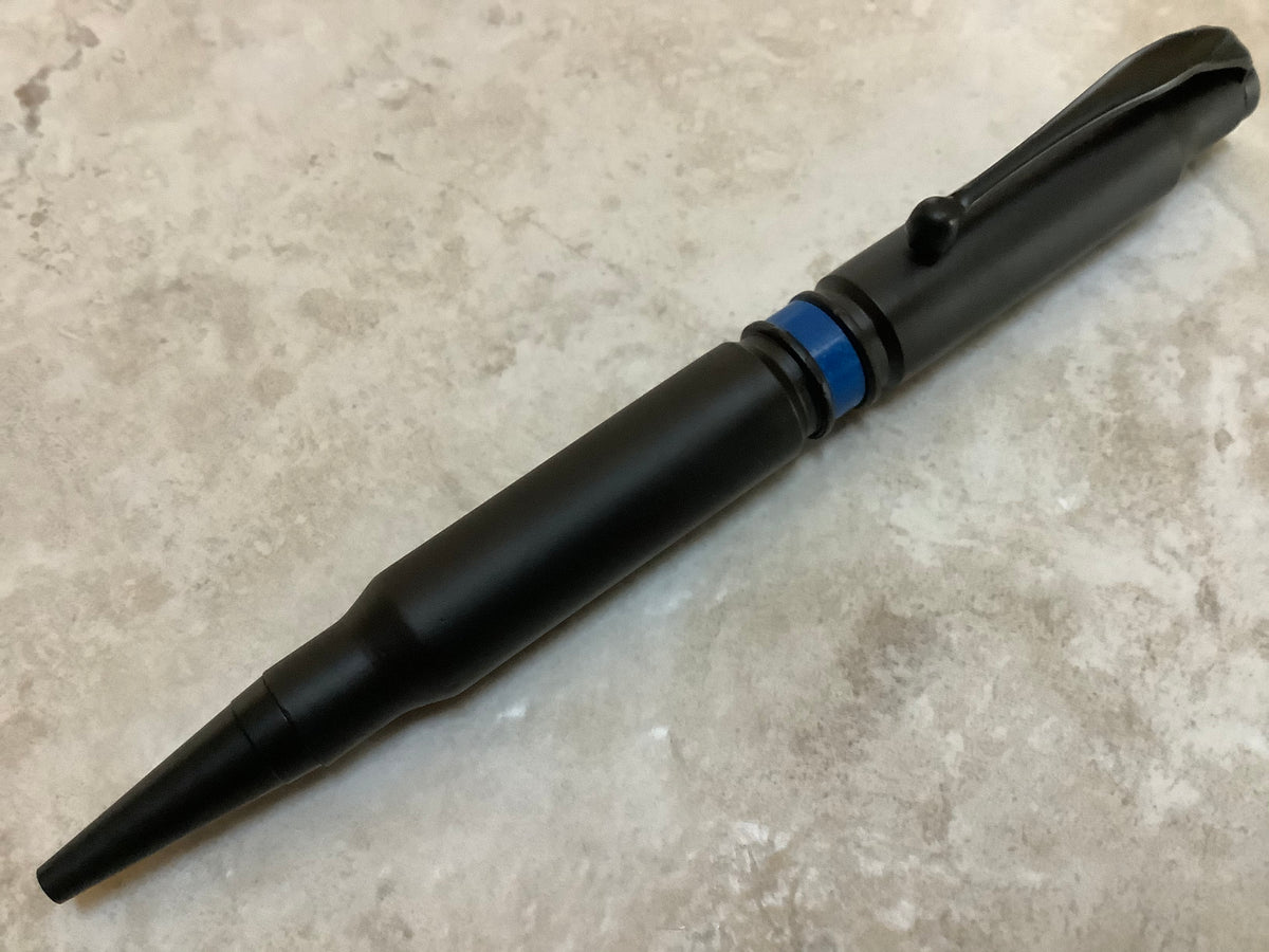 .308 Thin Blue Line Pen – Custom Casings